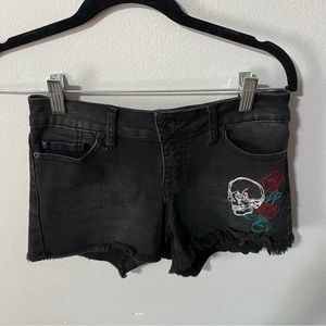 Hot Topic Skull Shorts